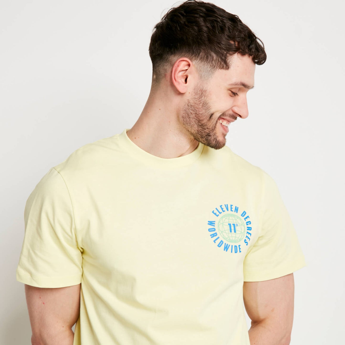 11 Degrees WORLDWIDE X T-Shirt – Yellow Sherbet