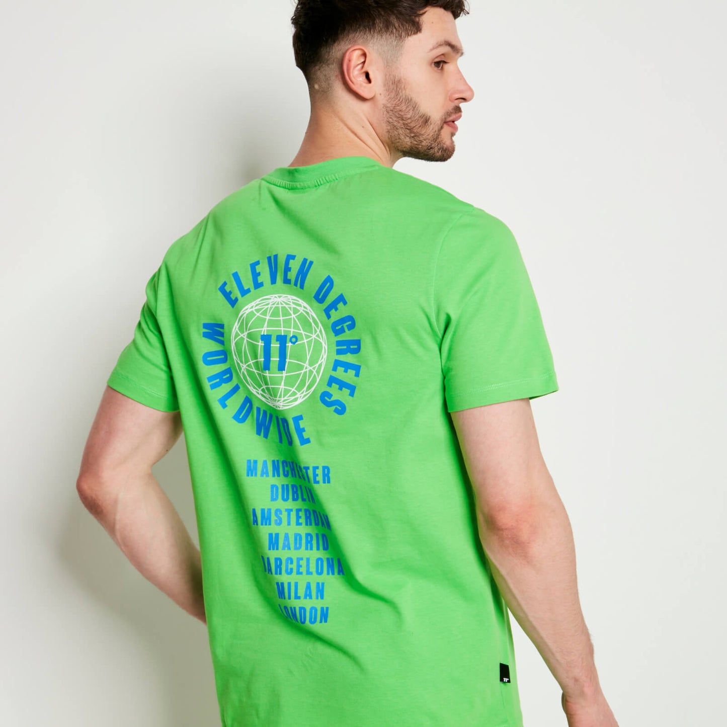 11 Degrees WORLDWIDE X T-Shirt – Jade Green
