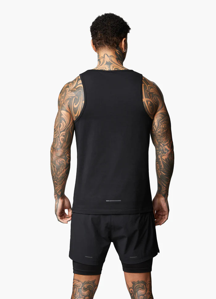 Gym King Rebellion Vest - Black