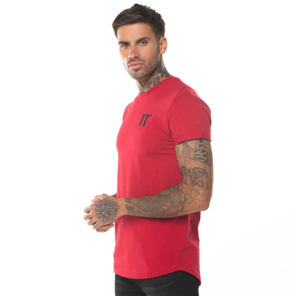 Core Muscle Fit Tee Red