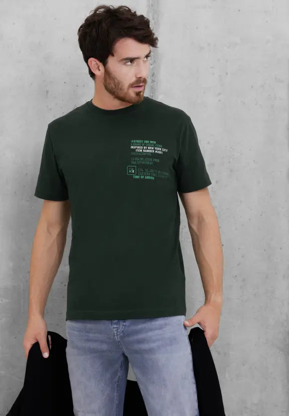 Street One dark green T-shirt