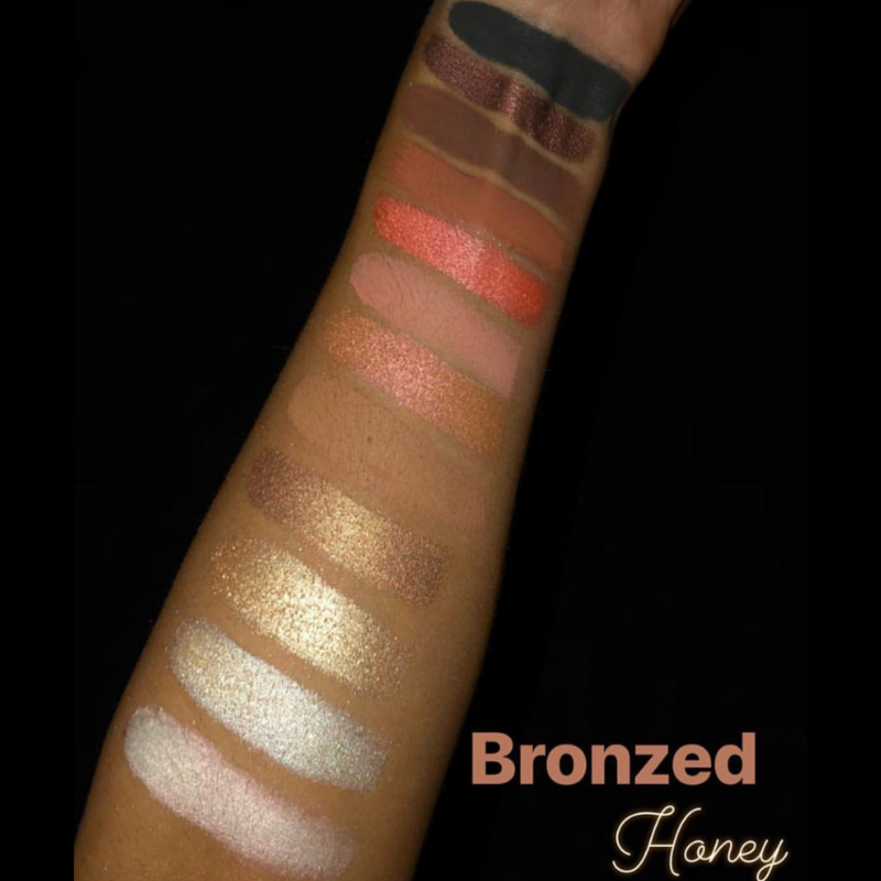 BiaBelle Bronzed Honey Eyeshadow Palette 12 pan