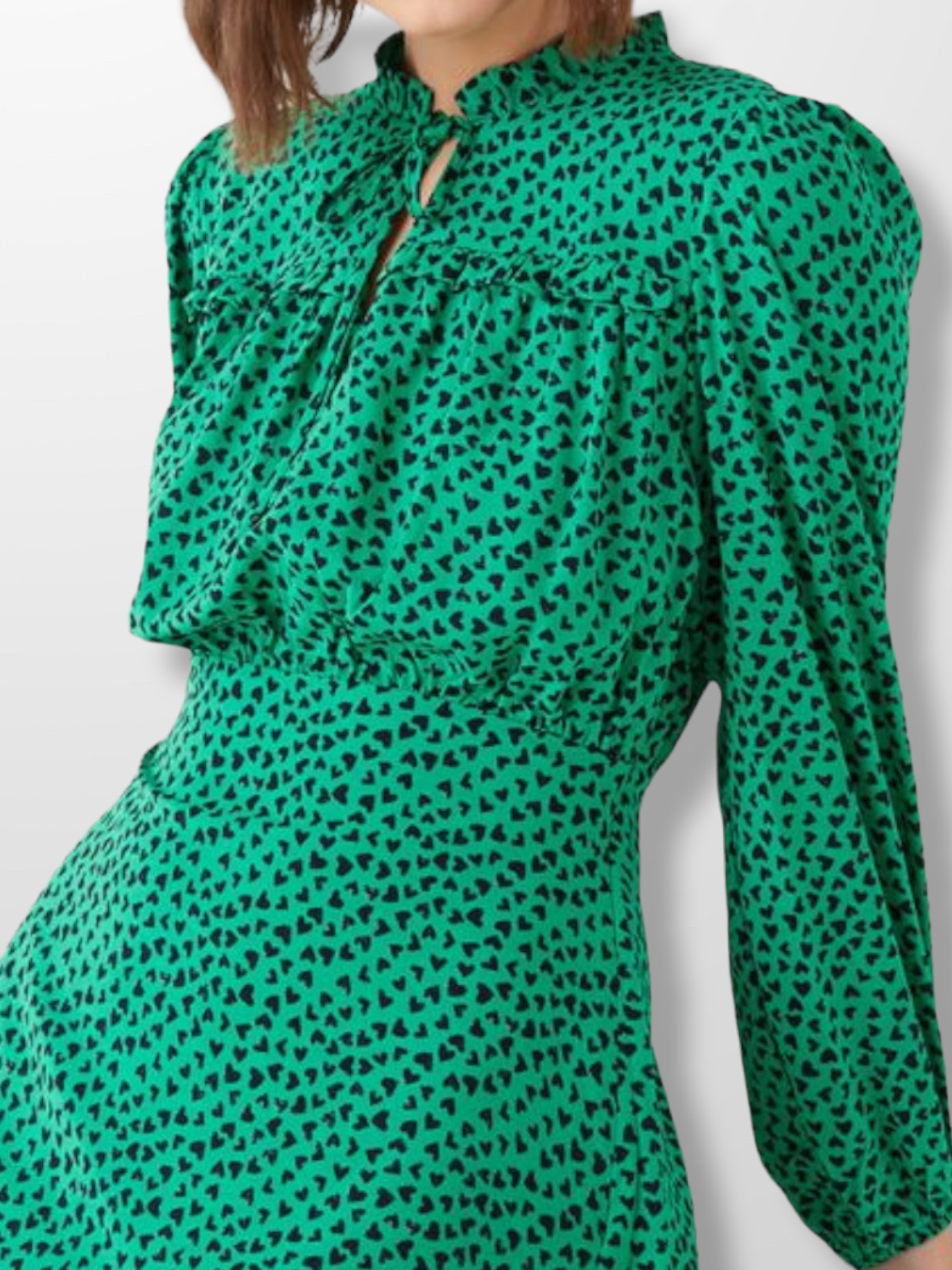 Womens green dress
