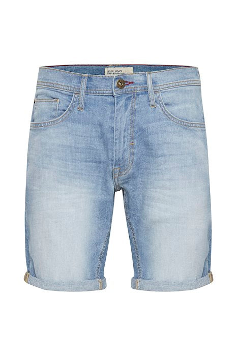 Blend Denim Shorts in light blue